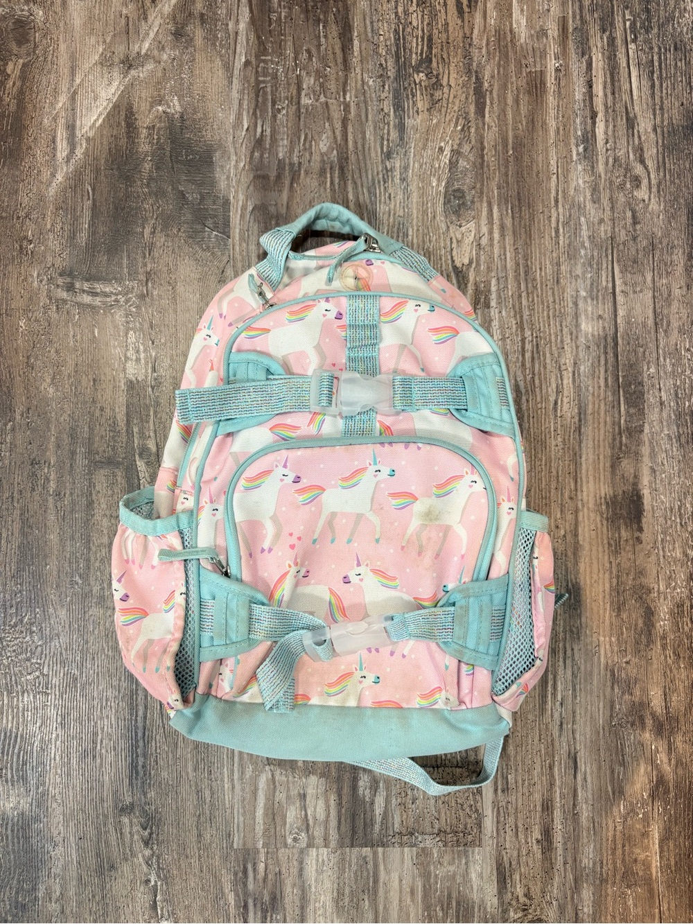 Pottery Barn Kids Unicorn Backpack with lunch bag - Small (4-6 years old)